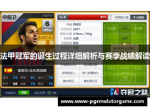 法甲冠军的诞生过程详细解析与赛季战绩解读